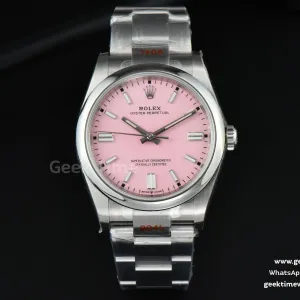 Oyster Perpetual 126000 36mm EWF Pink Dial SS Bracelet A3230