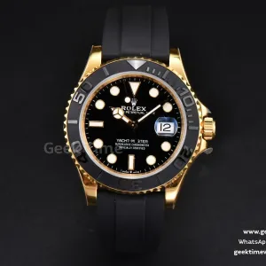 Yacht-Master 226658 42mm King schwarze 3D-Keramik Oysterflex-Armband VR3235