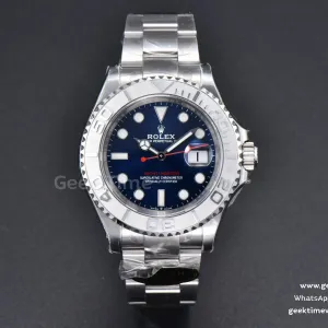 Yacht-Master 126622 904L 40mm Clean CF blaues Zifferblatt SS-Armband VR3235