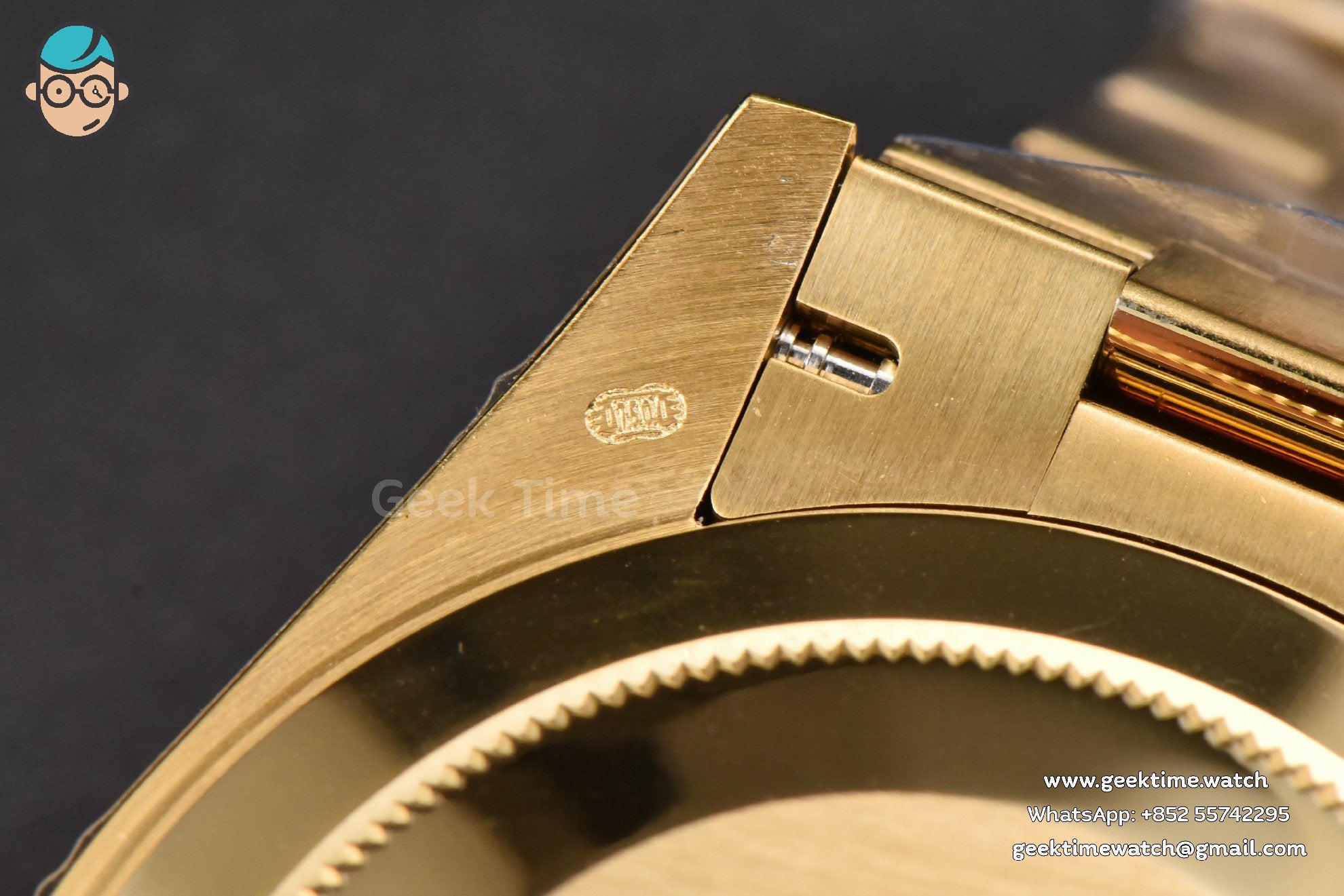 Day-Date 40mm 904L GMF YG esfera verde brazalete YG A2836 - Image 28