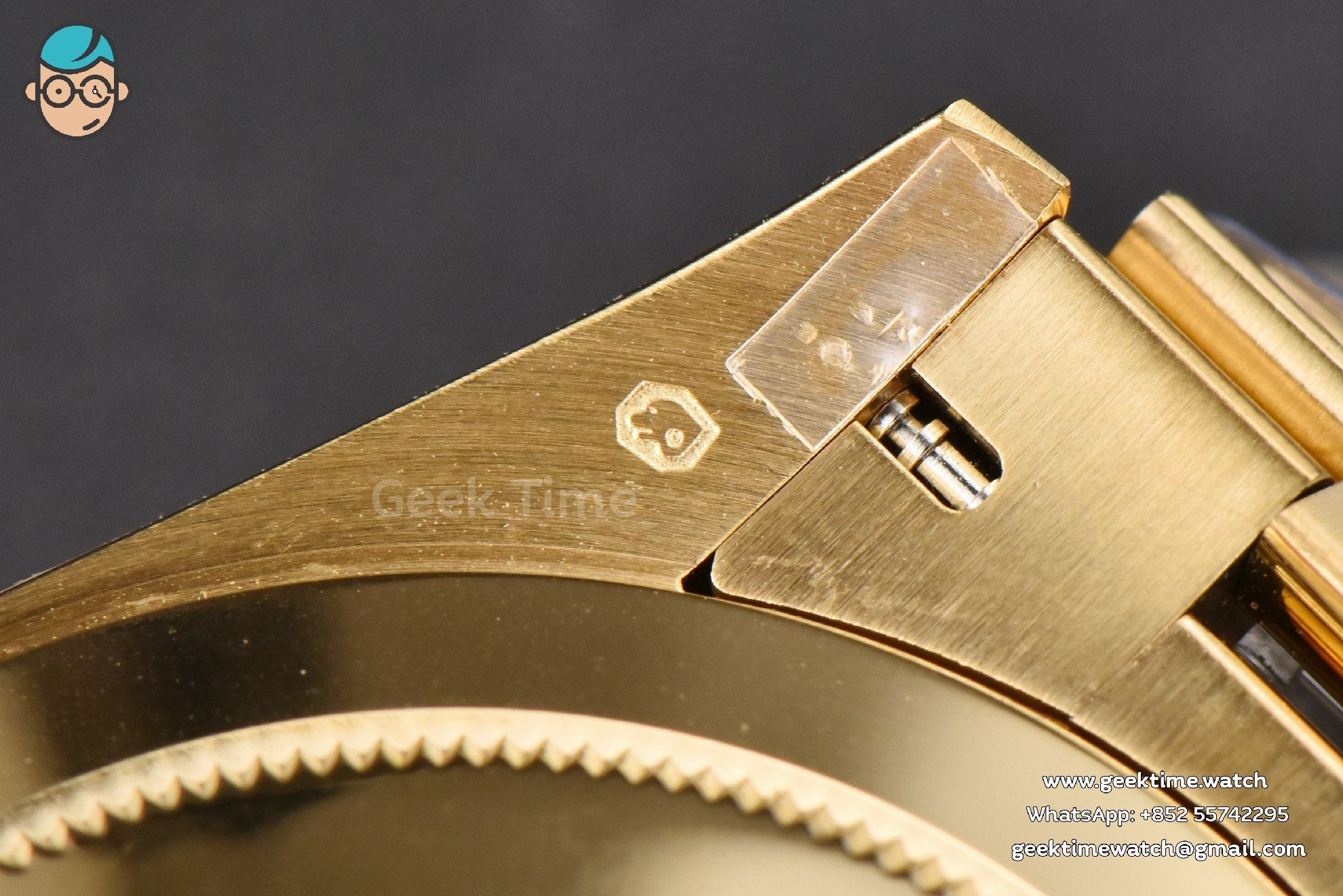 Day-Date 40mm 904L GMF YG esfera verde brazalete YG A2836 - Image 30