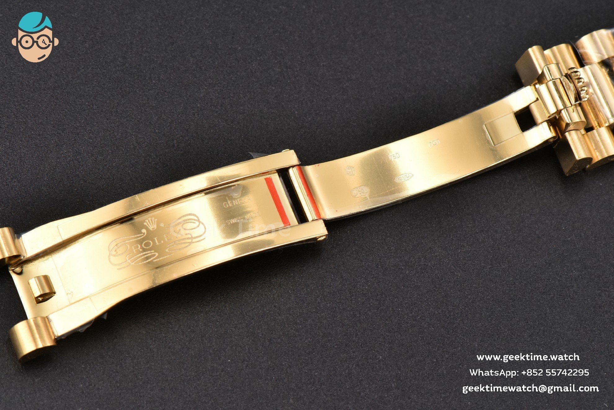 Day-Date 40mm 904L GMF YG esfera verde brazalete YG A2836 - Image 33