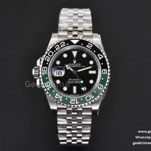 GMT Master II 126720 VTNR 904L V9F Sprite Black/Green Jubilee Bracelet SH3285