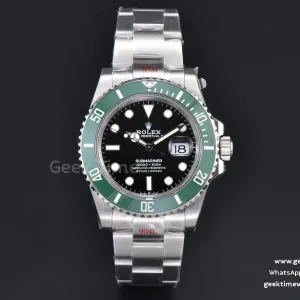 Submariner 126610 LV 41mm GMF Green Ceramic Black Dial SS Bracelet VR3235
