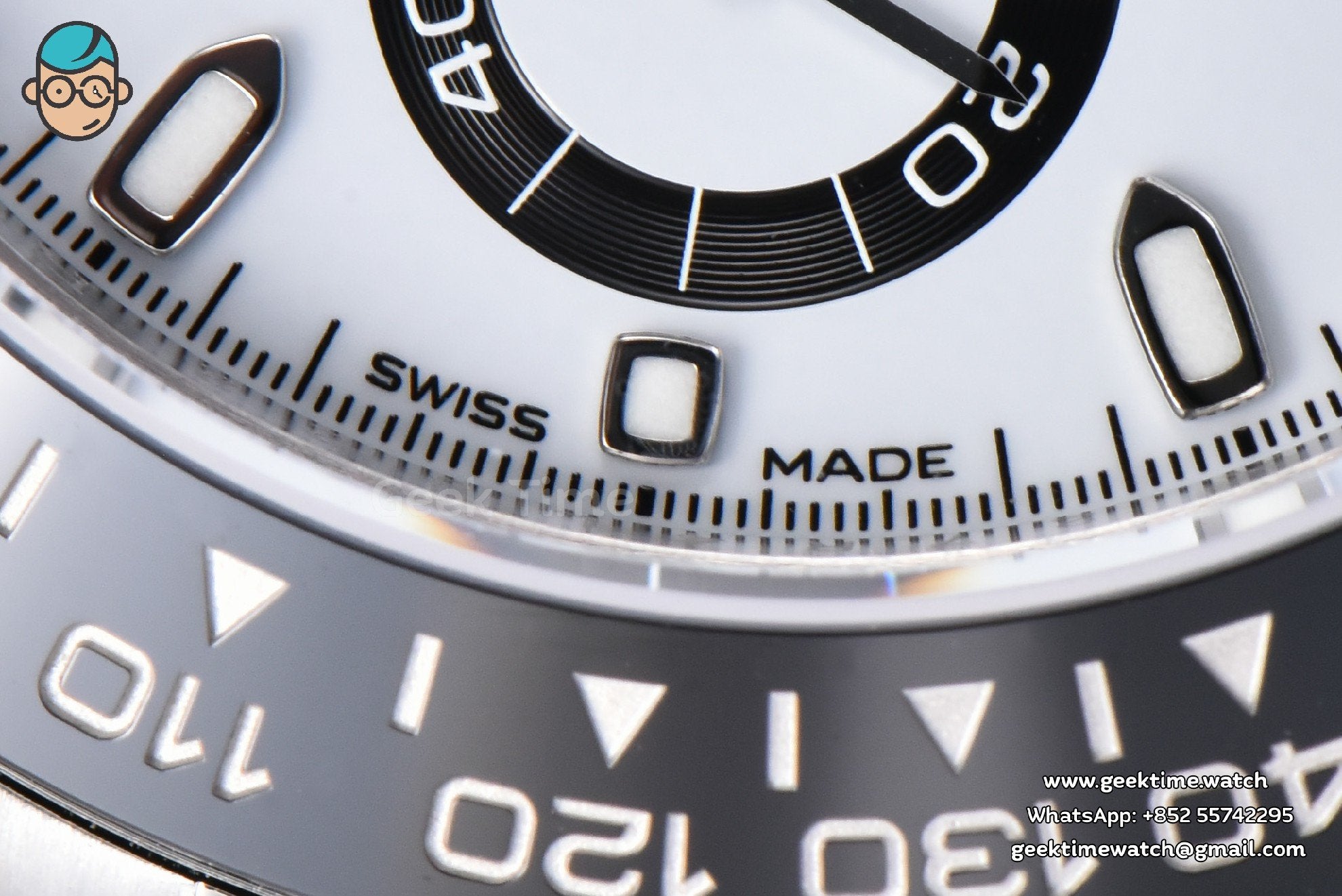 Daytona 116500 SS ZF Panda White Dial SS Bracelet SA4130 - Image 9