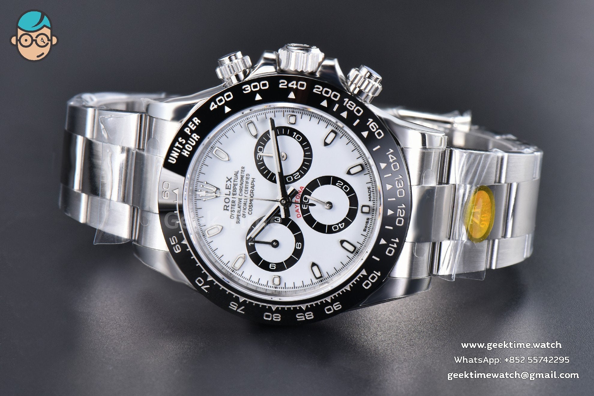 Daytona 116500 SS ZF Panda White Dial SS Bracelet SA4130 - Image 15