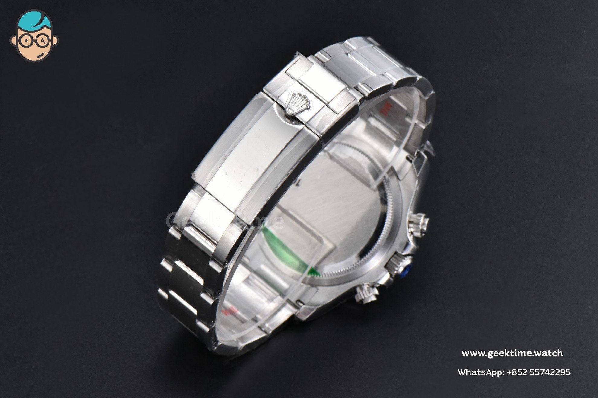 Daytona 126500 Panda 40mm VSF 904L White Dial SS Bracelet A4131 Mod - Image 24