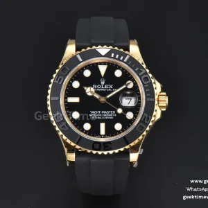 Yacht-Master 226658 GMF 42mm YG 3D-Keramiklünette in Schwarz Oysterflex-Armband VR3235