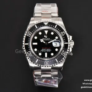 Sea-Dweller 43mm 126600 CSF Rehaut Black Dial SS Bracelet VR3235