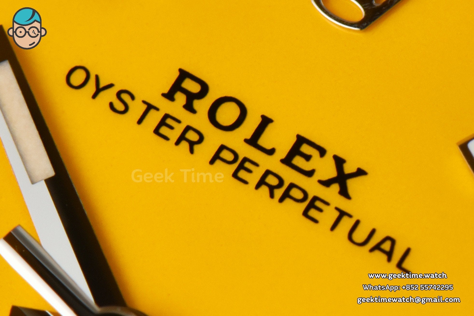 Oyster Perpetual 124300 41mm EWF quadrante giallo bracciale SS A3230 - Image 4