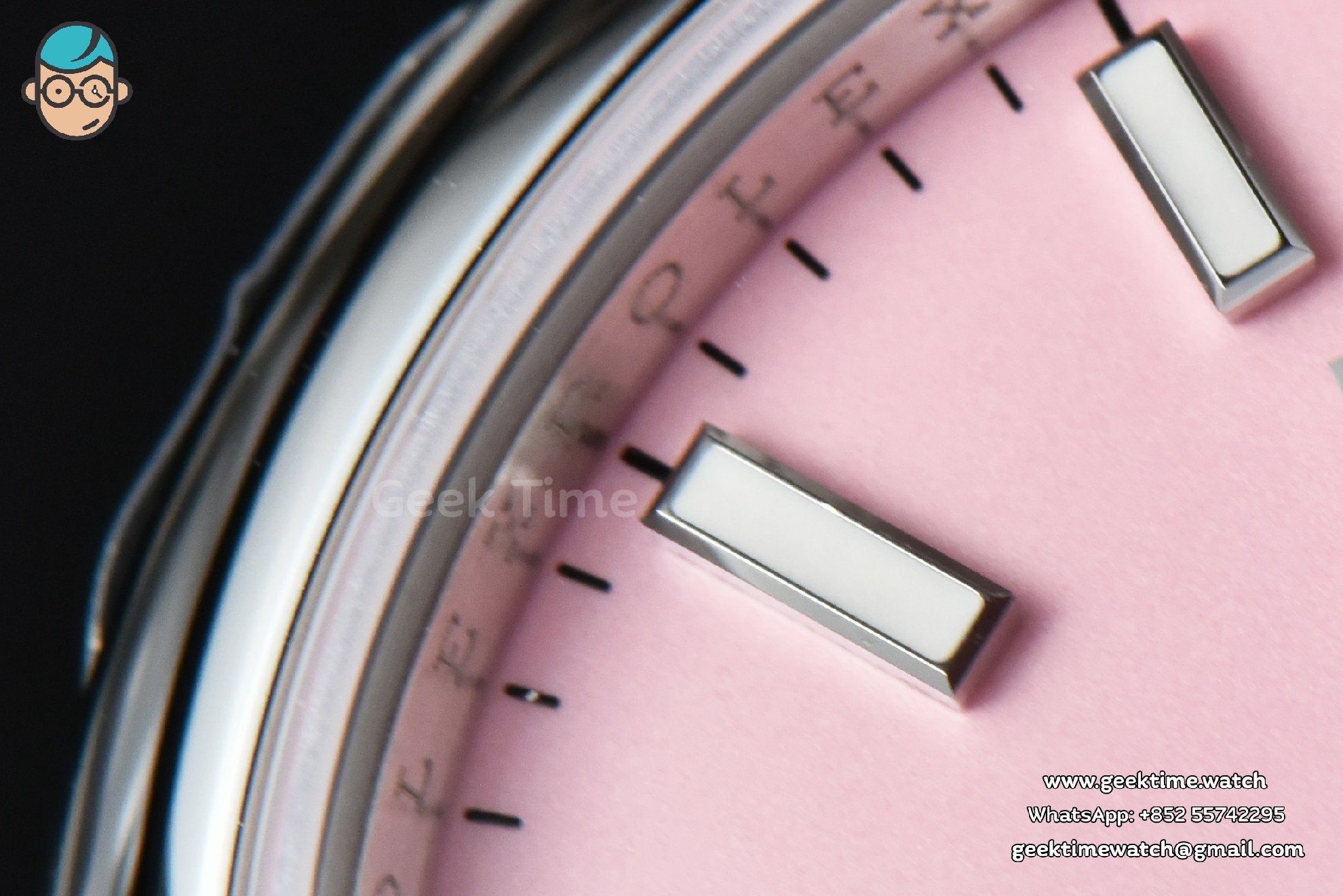 Oyster Perpetual 277200 31mm EWF quadrante rosa bracciale SS A3230 - Image 5