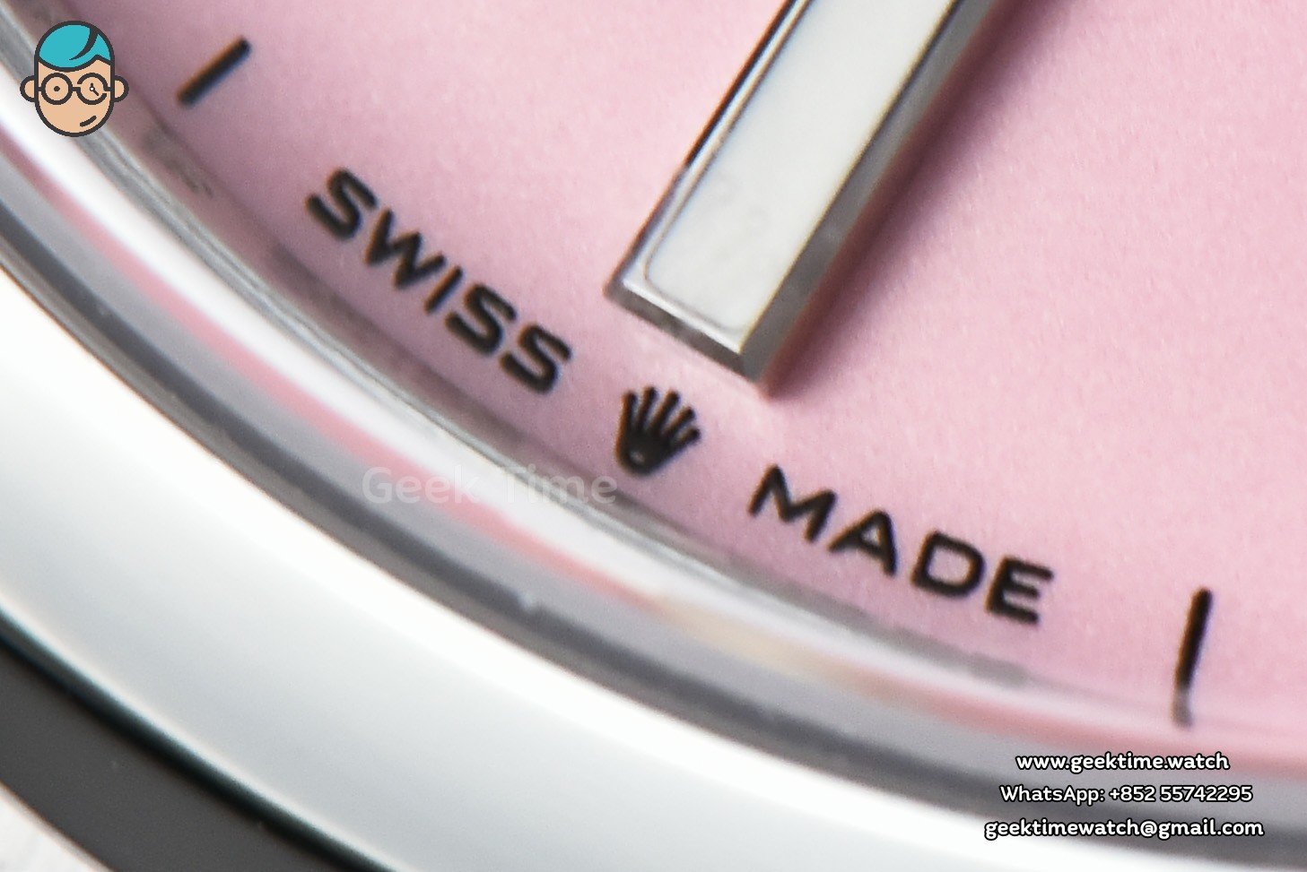 Oyster Perpetual 277200 31mm EWF quadrante rosa bracciale SS A3230 - Image 7
