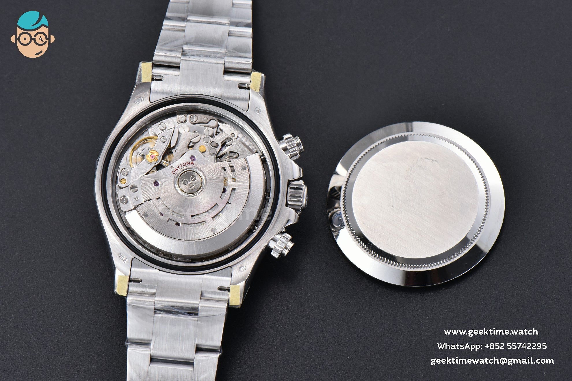 Daytona 116500 SS APSF esfera negra bisel de cerámica brazalete SS SH4130 - Image 10