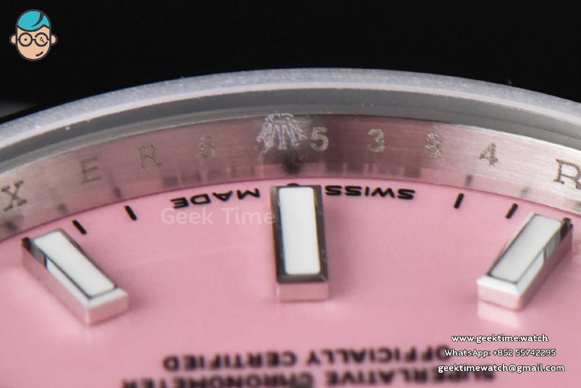 Oyster Perpetual 277200 31mm EWF quadrante rosa bracciale SS A3230 - Image 12
