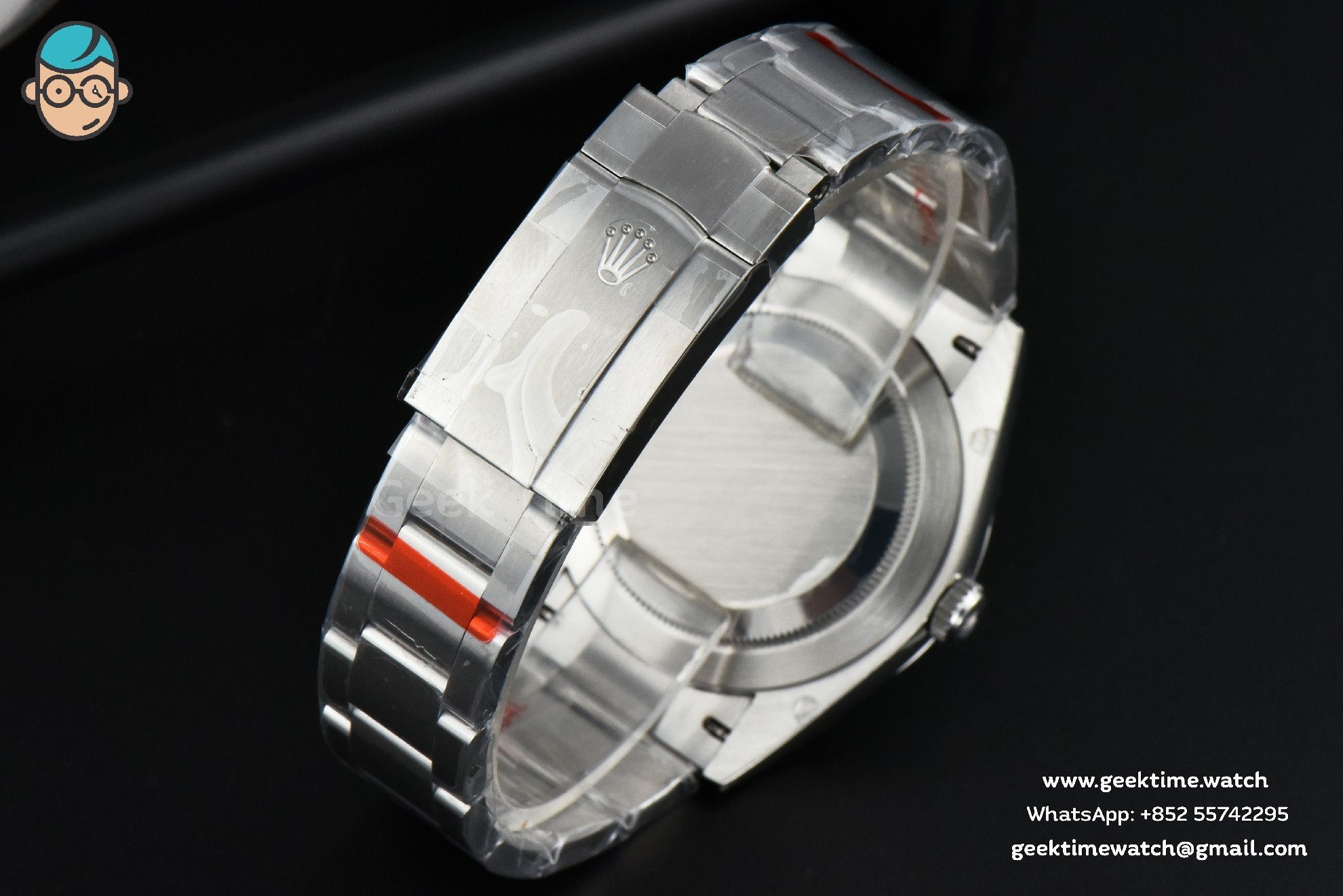 Oyster Perpetual 124300 41mm EWF quadrante giallo bracciale SS A3230 - Image 15