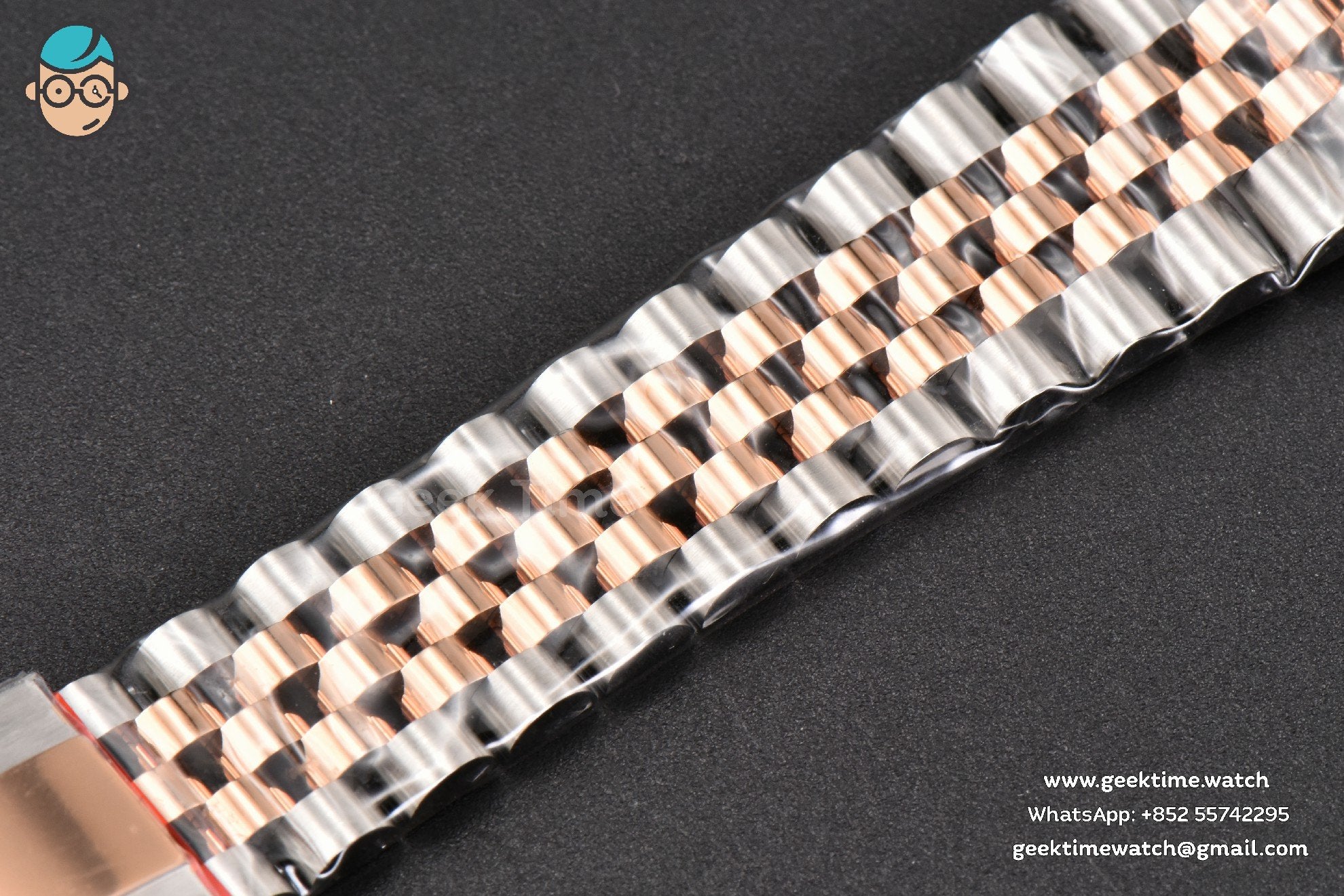 DateJust 41mm 126331 904L RG/SS VSF quadrante argento bracciale Jubilee VS3235 - Image 27