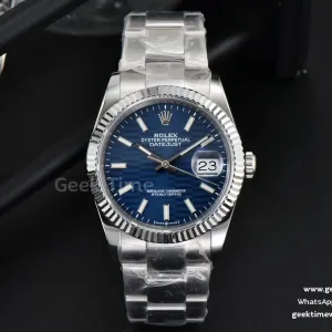 DateJust 36mm BPF esfera azul con motivos brazalete Oyster A2824