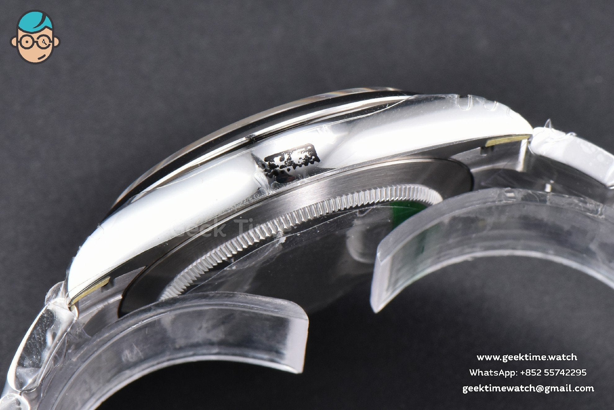 Oyster Perpetual 124300 41mm VSF 904L Green Dial Oyster Bracelet VS3235 - Image 14