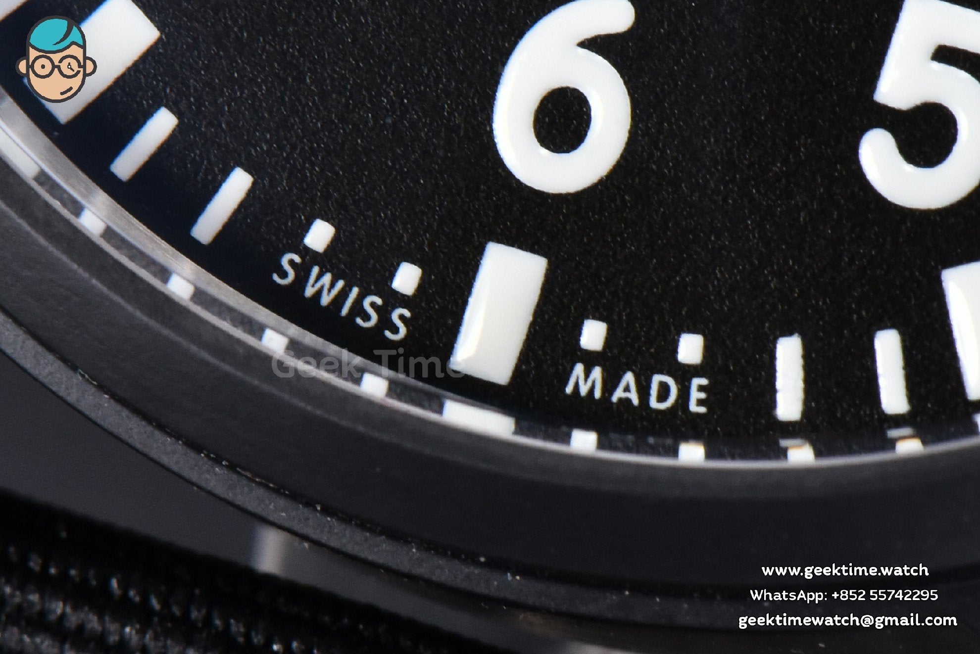 Top Gun IW326901 Ceramic 41mm M+F Black Dial Black Nylon Strap 9015 - Image 5