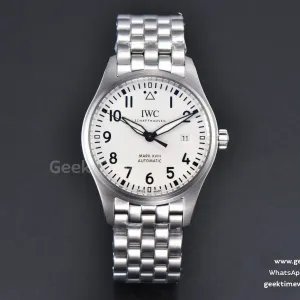 Mark XVIII IW327012 V7F 40mm White Dial SS Bracelet V7F A2892