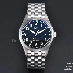Mark XVIII IW327015 V7F 40mm cadran noir bracelet SS V7F A2892