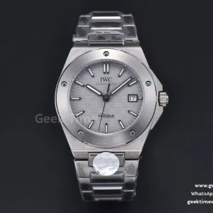 Ingenieur 40mm GHF esfera gris texturizada brazalete MY9015