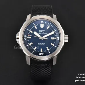 Aquatimer Chrono 44mm RSF quadrante blu cinturino in caucciù nero A7750
