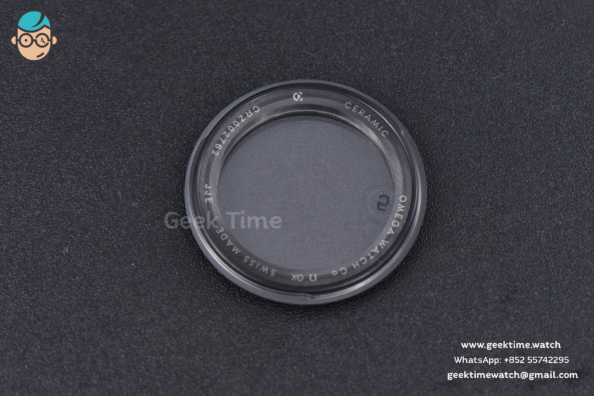 Planet Ocean 600m Deep Black Real Ceramic 45.5mm VSF Black/Blue Dial Black Rubber Strap A8906 - Image 15
