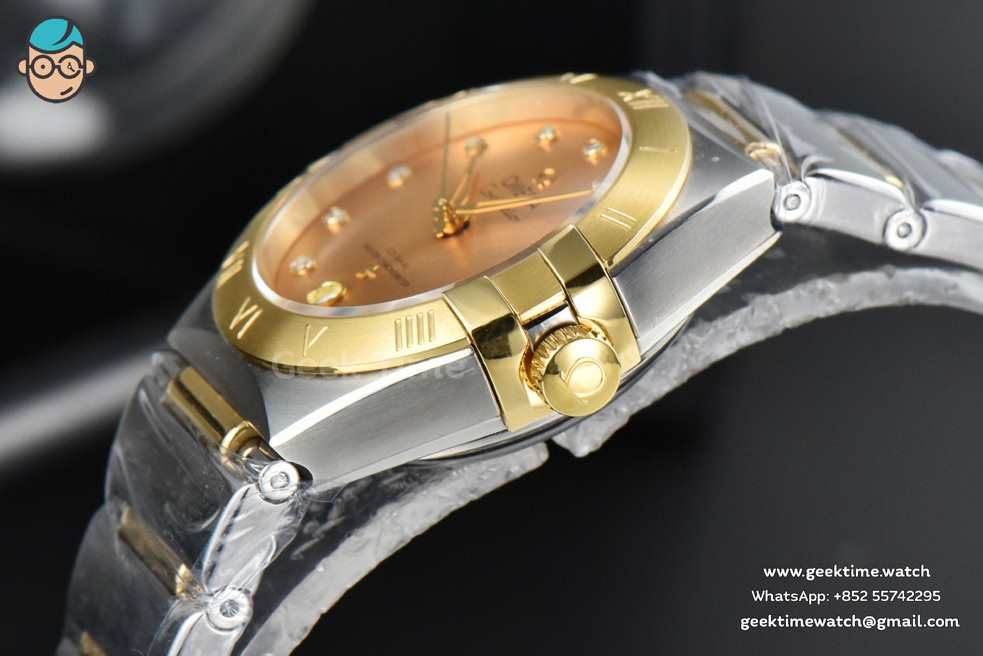 Constellation 29mm TWSF YG esfera dorada brazalete YG/SS A8700 - Image 7