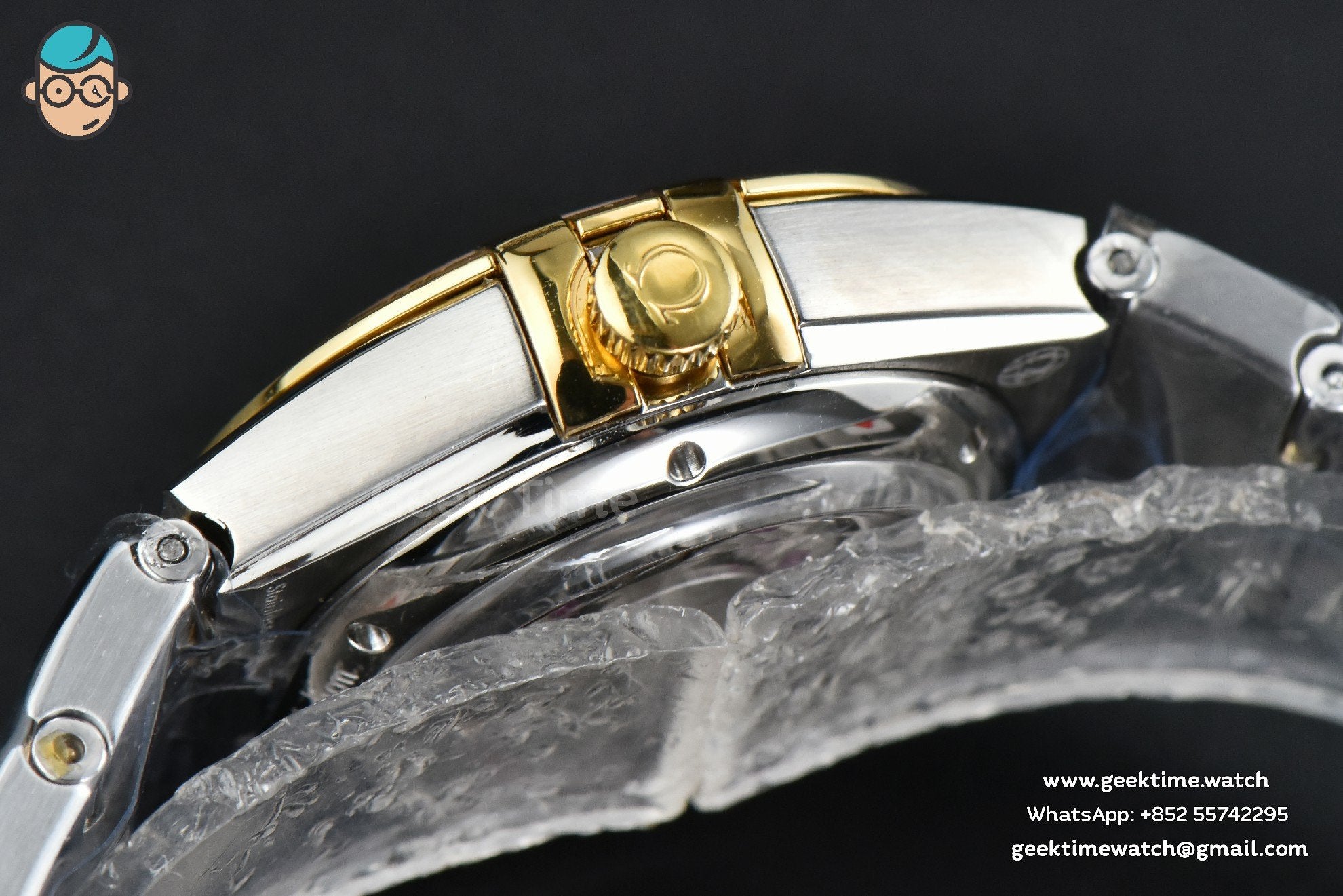 Constellation 29mm TWSF YG esfera dorada brazalete YG/SS A8700 - Image 14