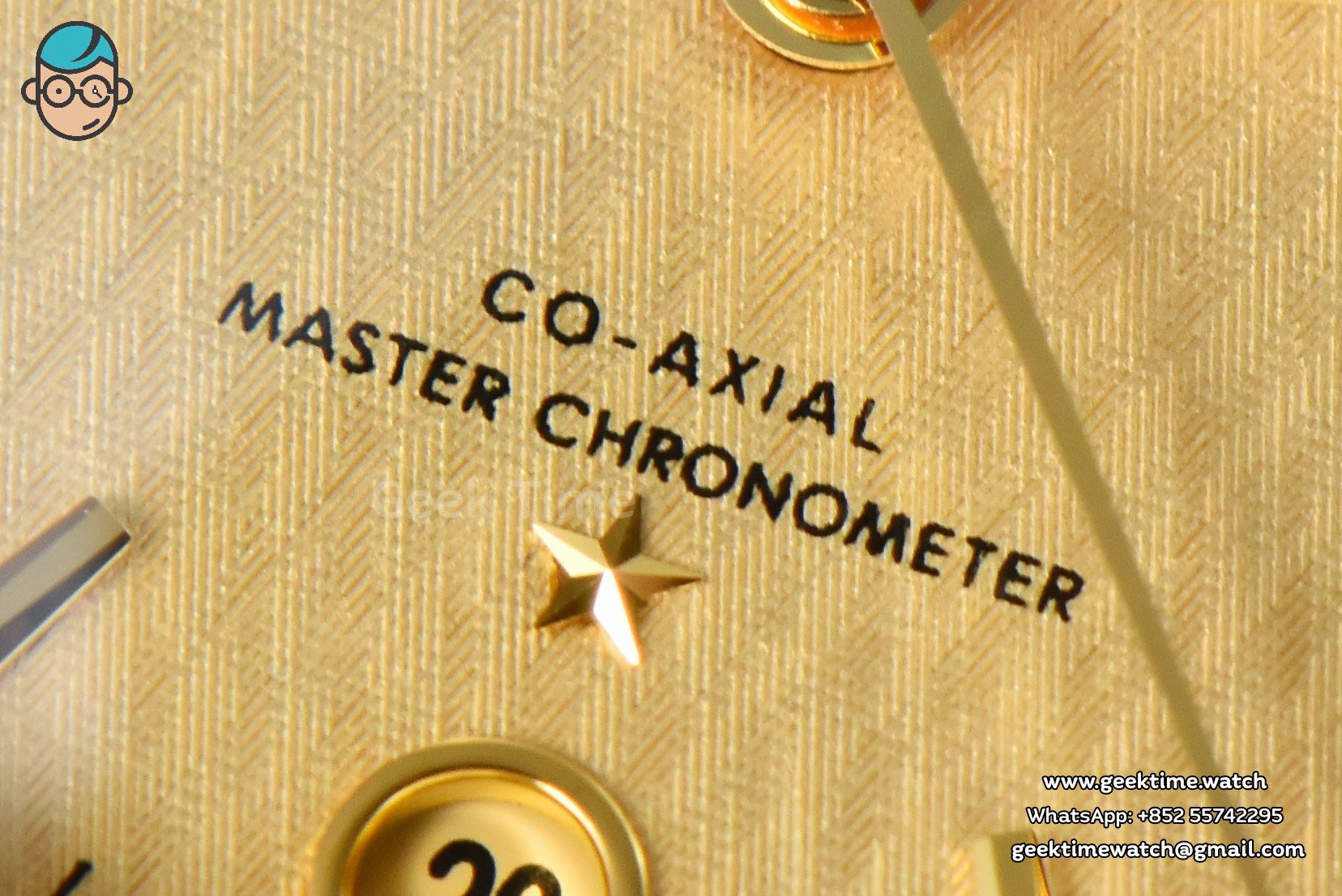 Constellation 29mm TWSF YG quadrante oro texturizzato bracciale YG/SS A8700 - Image 5