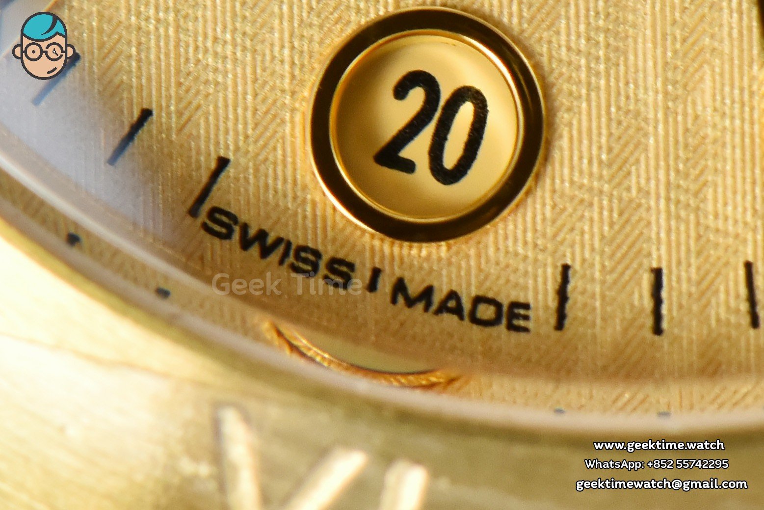 Constellation 29mm TWSF YG quadrante oro texturizzato bracciale YG/SS A8700 - Image 6