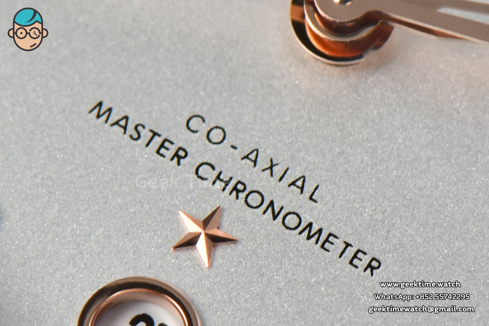 Constellation 29mm TWSF RG cadran blanc bracelet RG/SS A8700 - Image 4