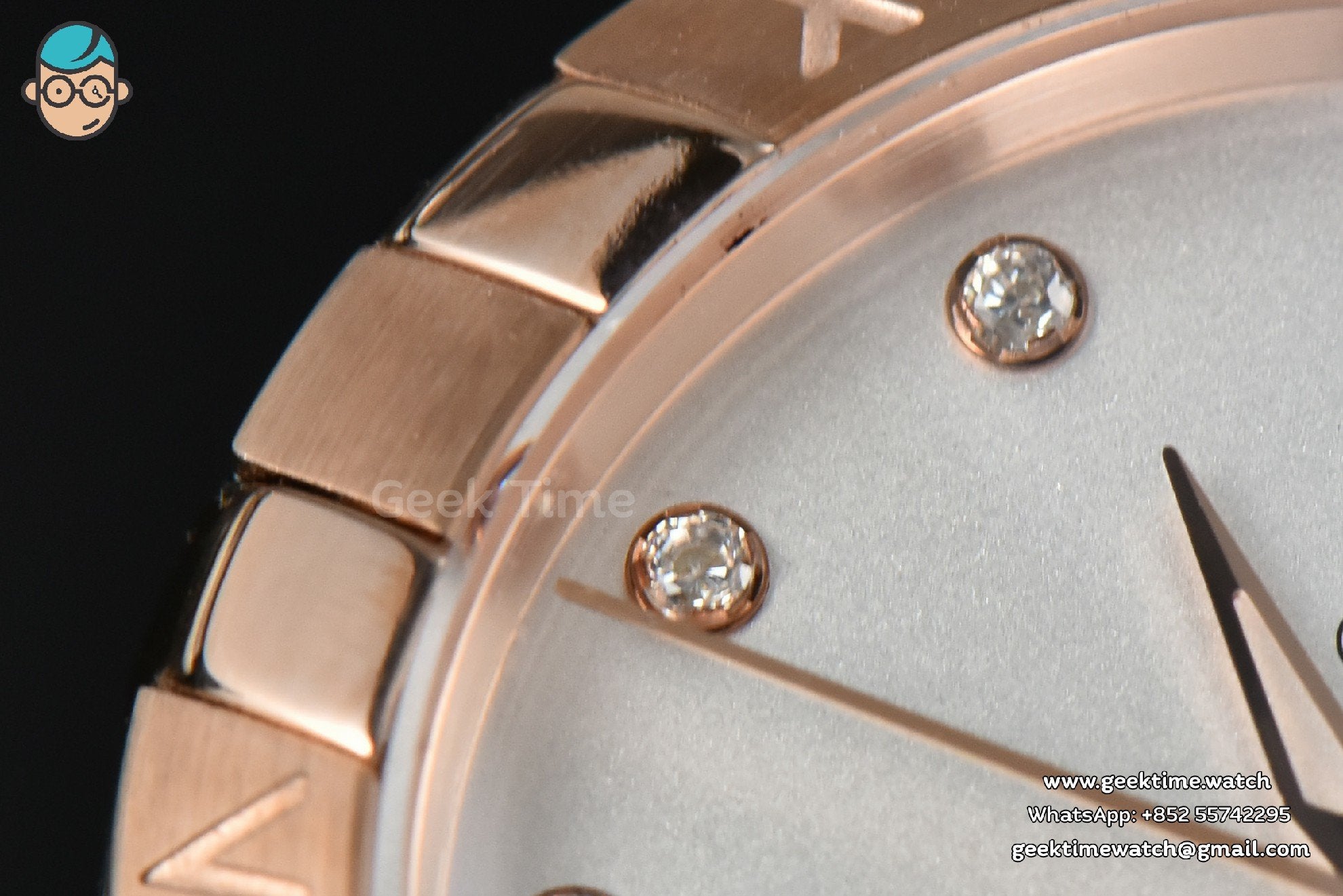 Constellation 29mm TWSF RG cadran blanc bracelet RG/SS A8700 - Image 5