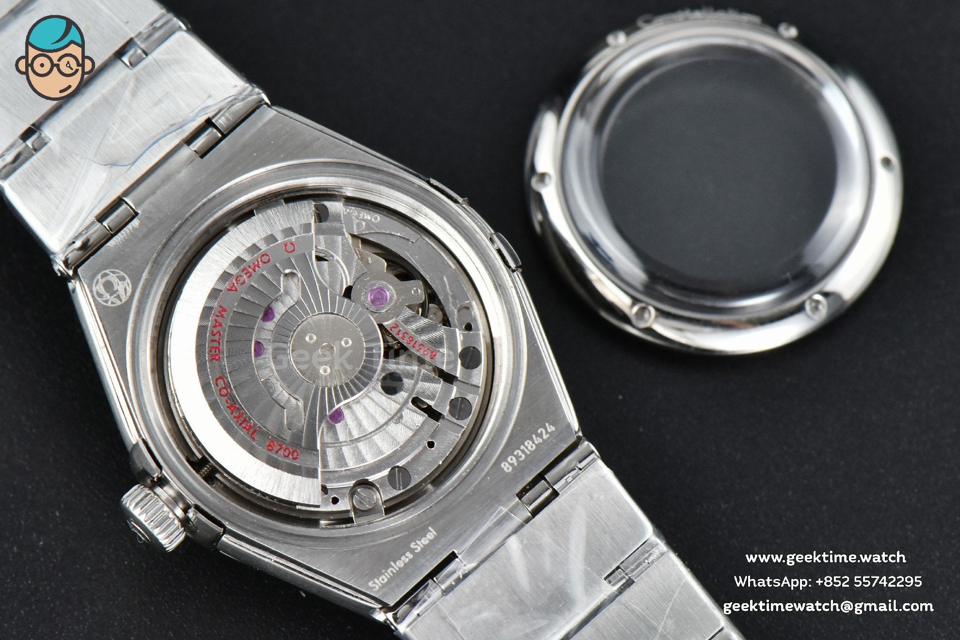 Constellation 29mm TWSF RG cadran blanc bracelet RG/SS A8700 - Image 15