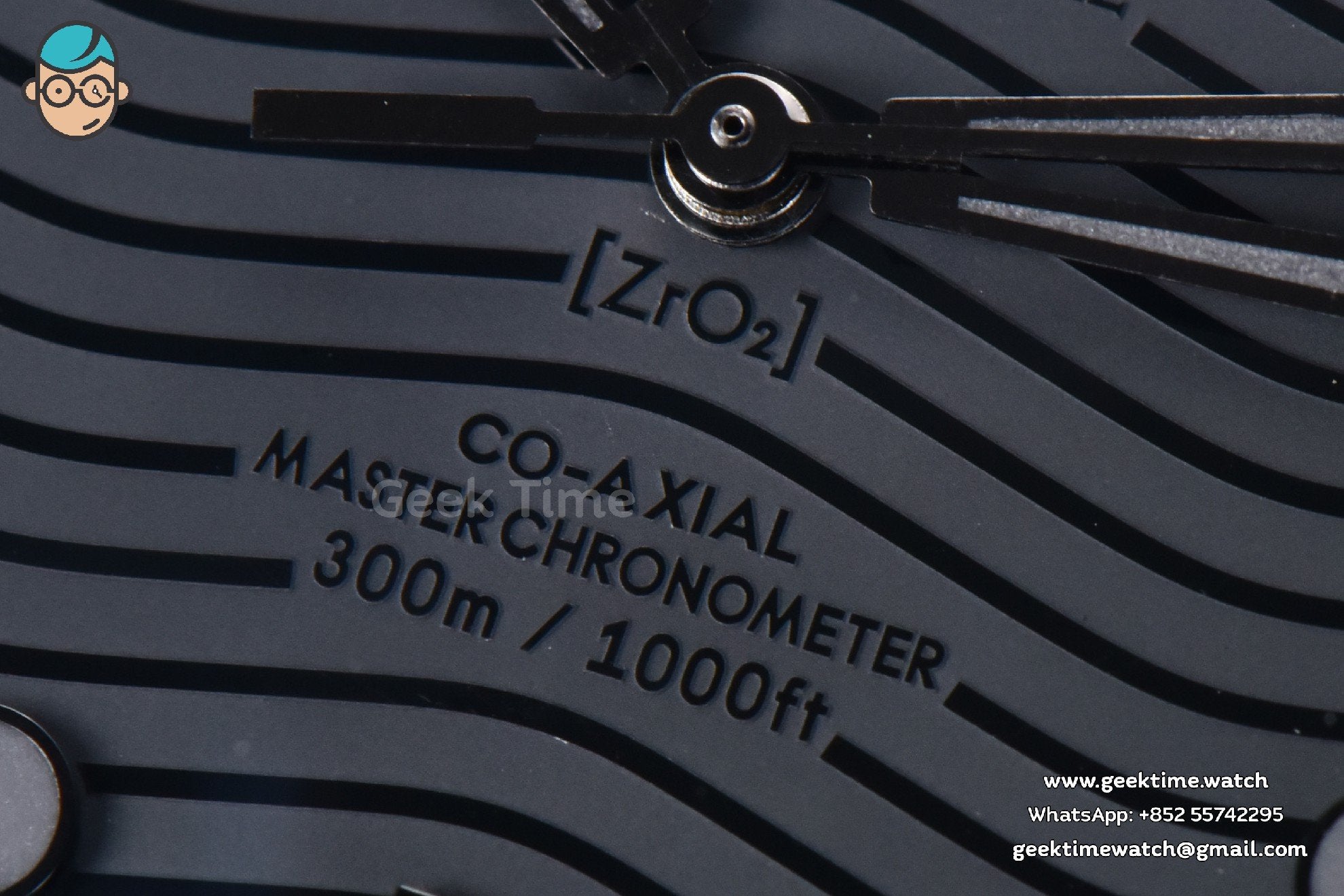 Seamaster Diver 300M Ceramic Nekton ORF 43.5mm Black Dial Rubber Strap A8806 - Image 5
