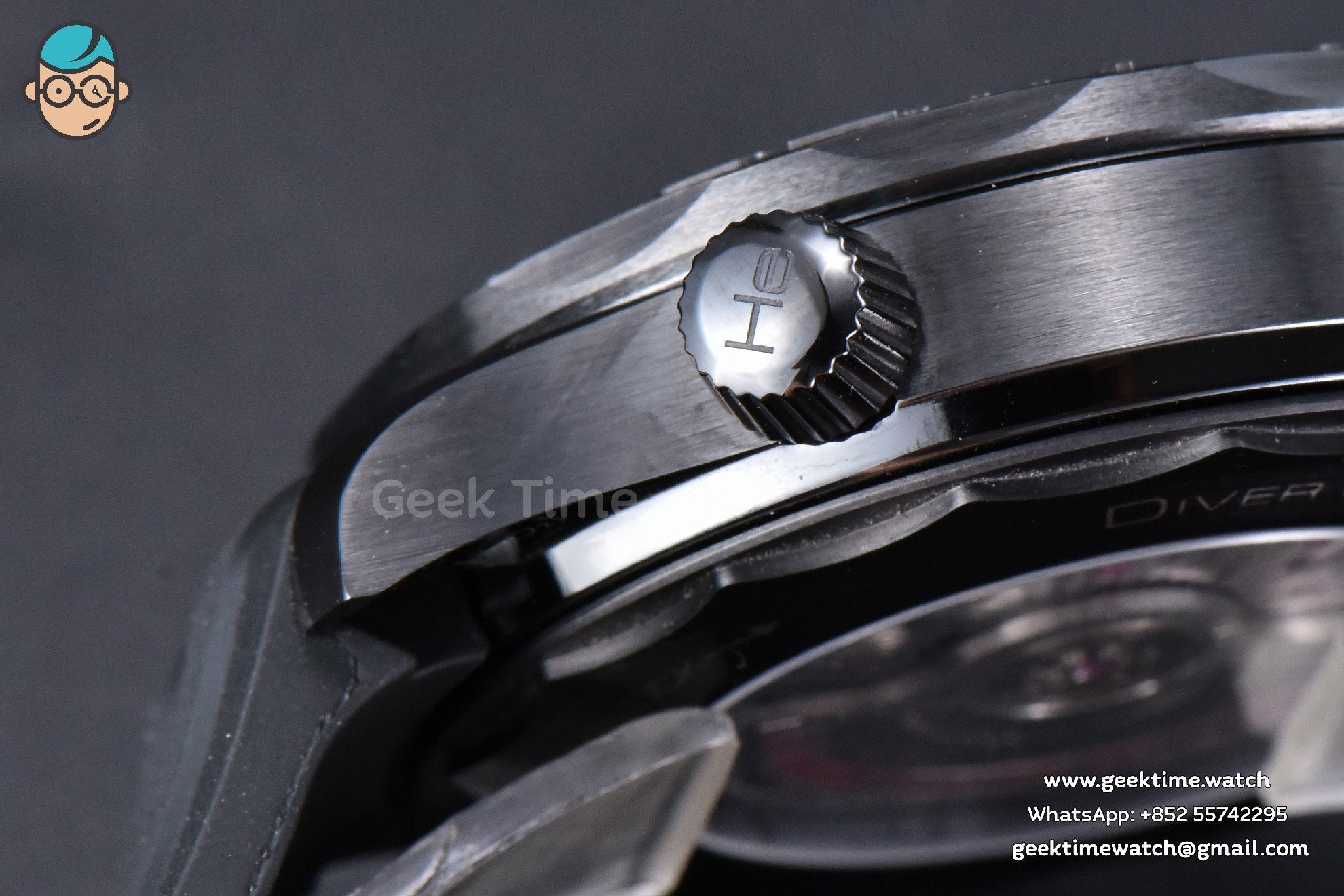 Seamaster Diver 300M Ceramic Nekton ORF 43.5mm Black Dial Rubber Strap A8806 - Image 12