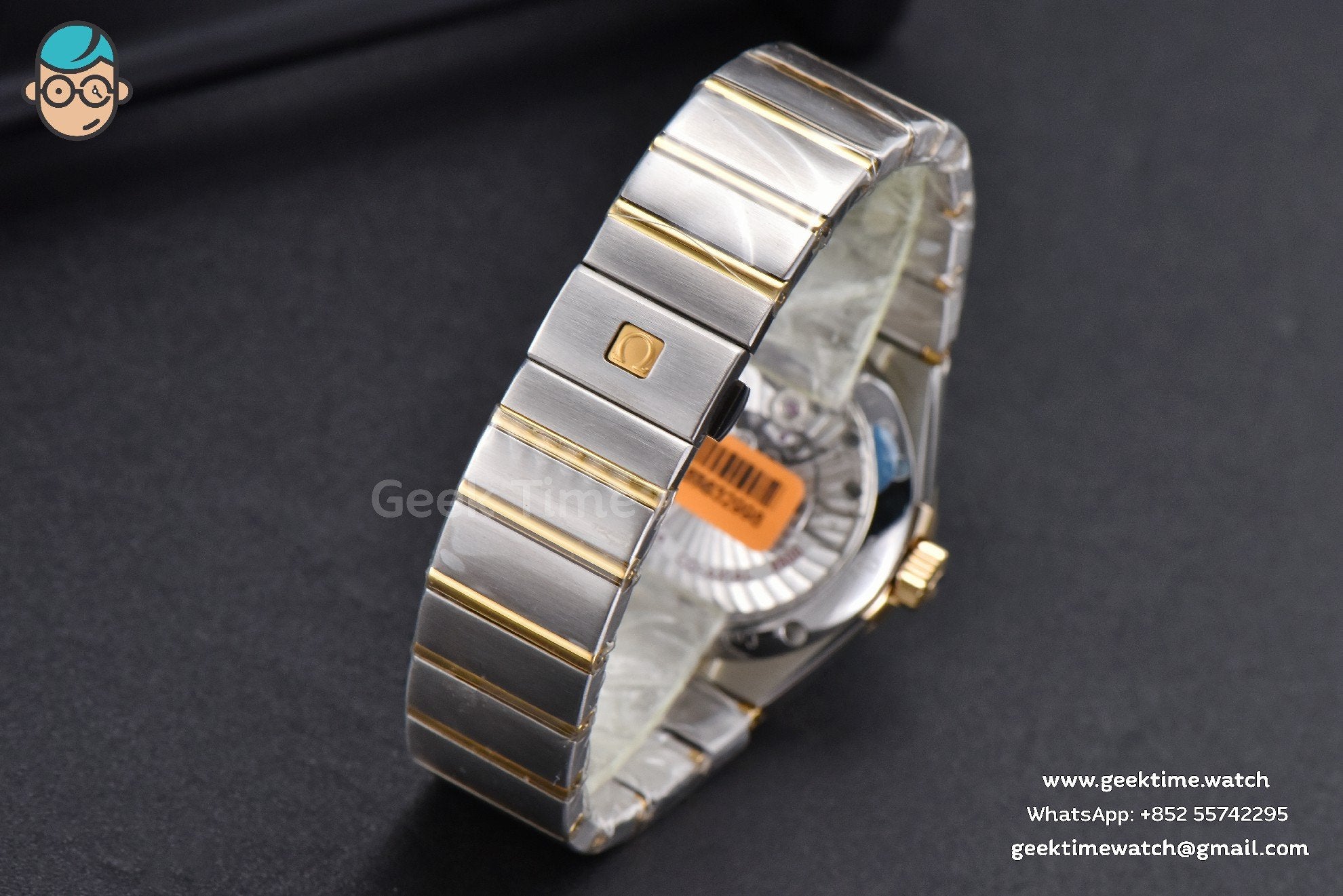 Constellation YG/SS VSF 38mm cadran texturé doré bracelet YG/SS A8500 - Image 19