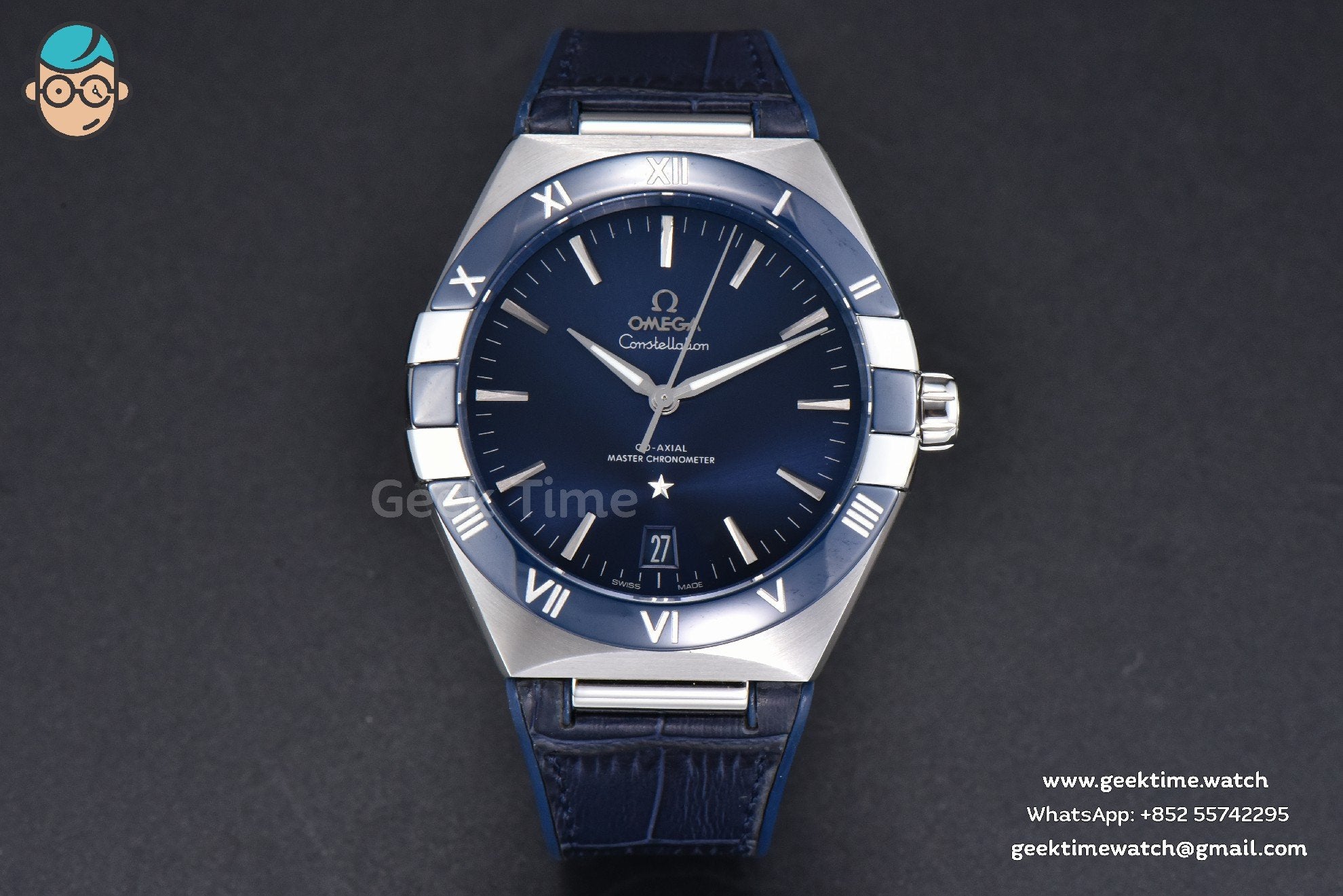 Seamaster Diver RG/SS 300M VSF 42mm Black Dial Rubber Strap A8800 - Image 2