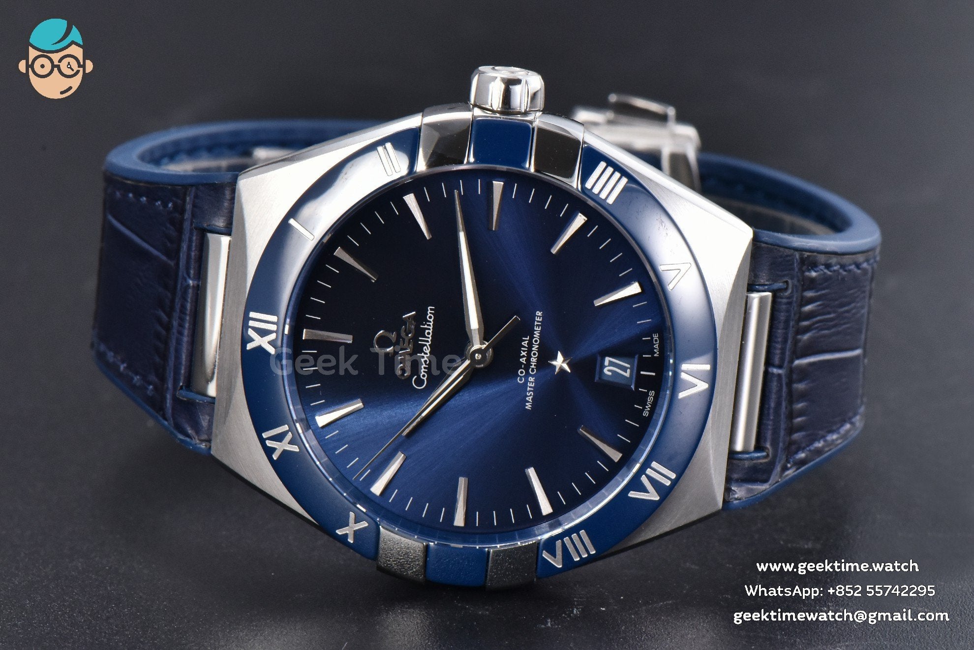 Seamaster Diver RG/SS 300M VSF 42mm Black Dial Rubber Strap A8800 - Image 11