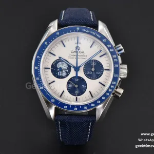 Speedmaster Professional ‘Snoopy’ 50th Anniversary 42mm GSF bracelet nylon A7750 (Mod)