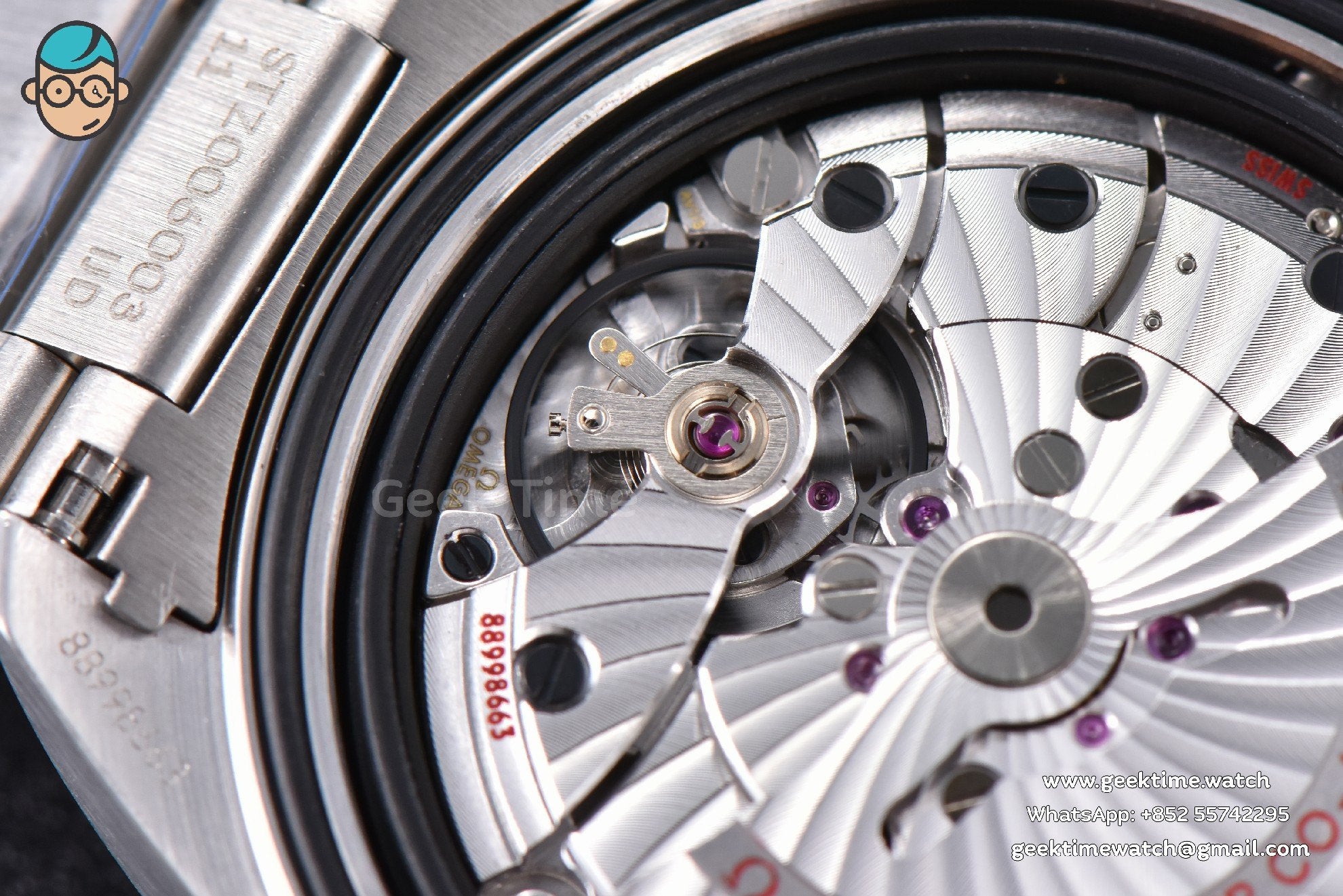 Aqua Terra 150M Master Chronometers VSF 41mm schwarzes Zifferblatt grüner Zeiger Nylonarmband A8900 - Image 20