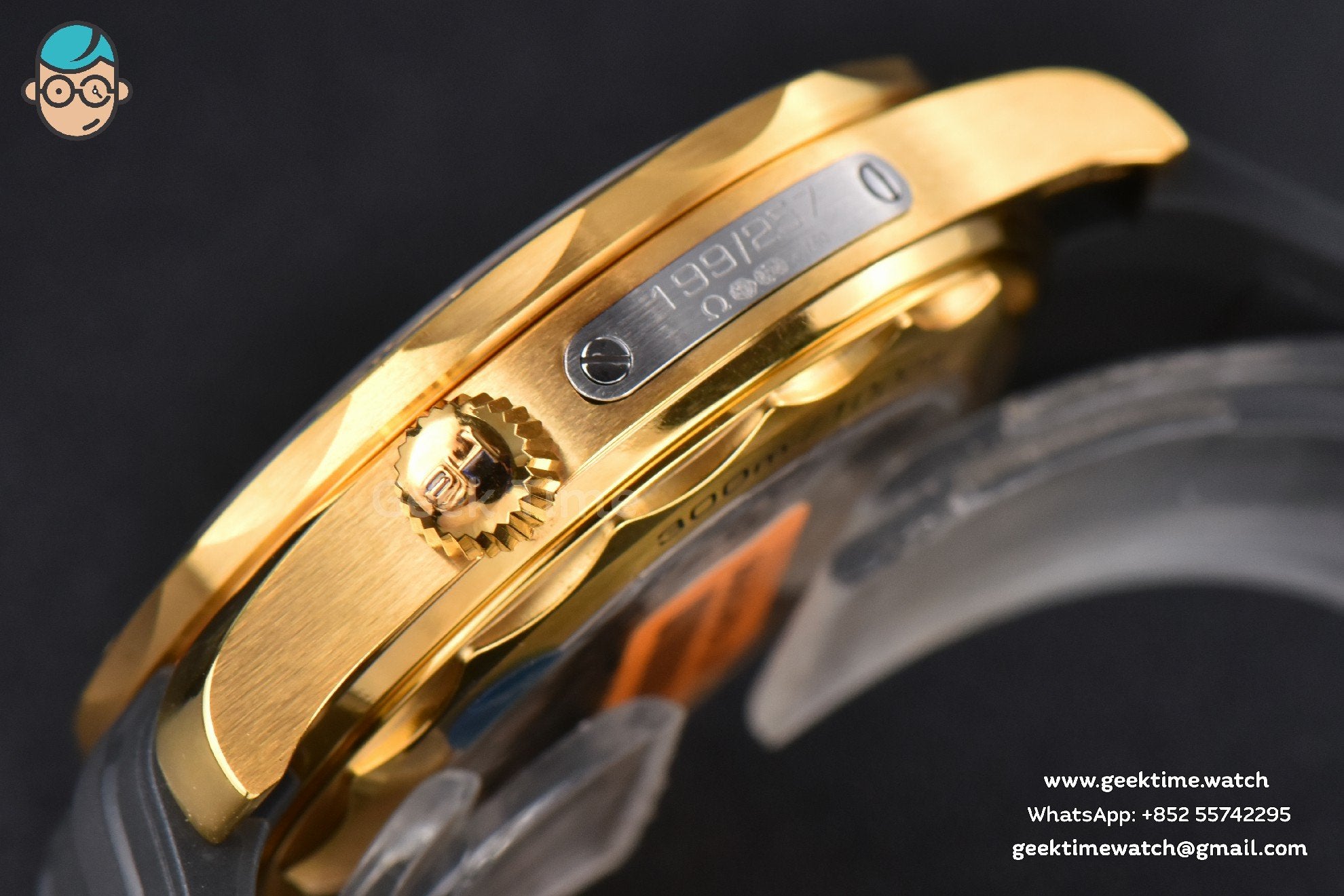 Seamaster Diver 007 YG/SS 300M VSF 42mm quadrante nero cinturino in caucciù A8800 - Image 10