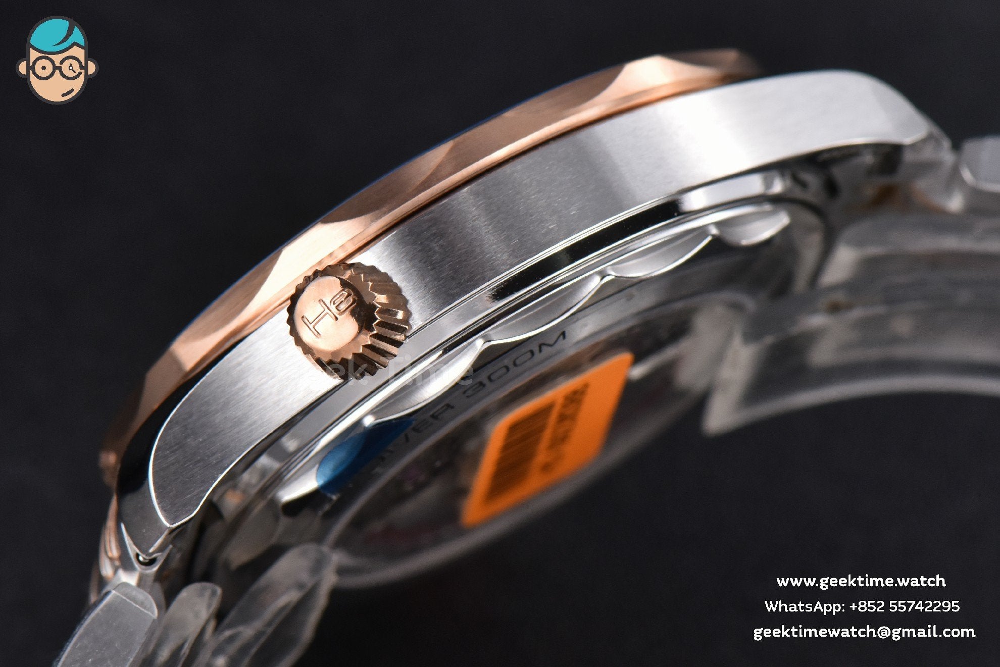 Seamaster Diver RG/SS 300M VSF 42mm quadrante blu bracciale RG/SS A8800 - Image 11