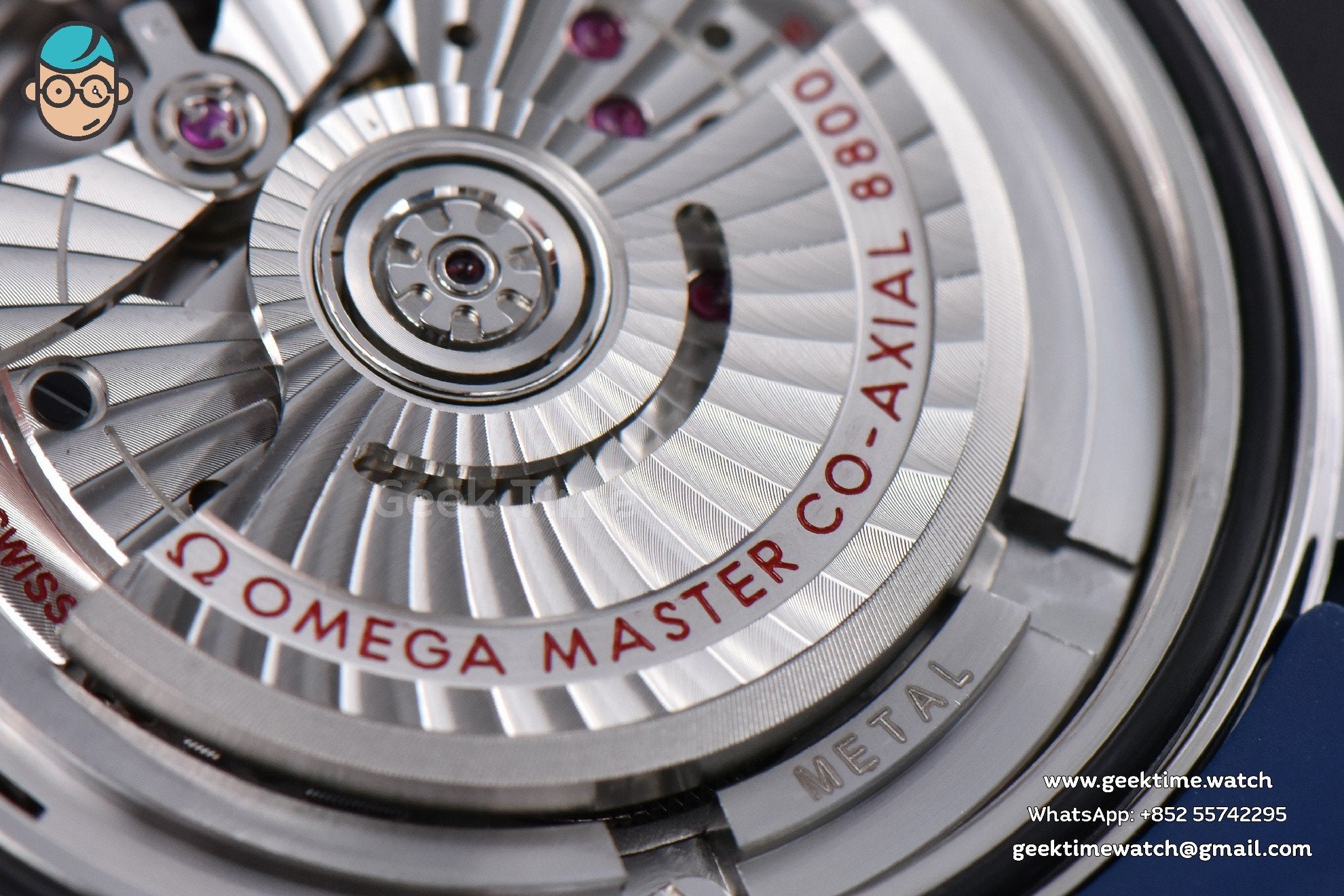 Seamaster Diver RG/SS 300M VSF 42mm quadrante blu bracciale RG/SS A8800 - Image 16