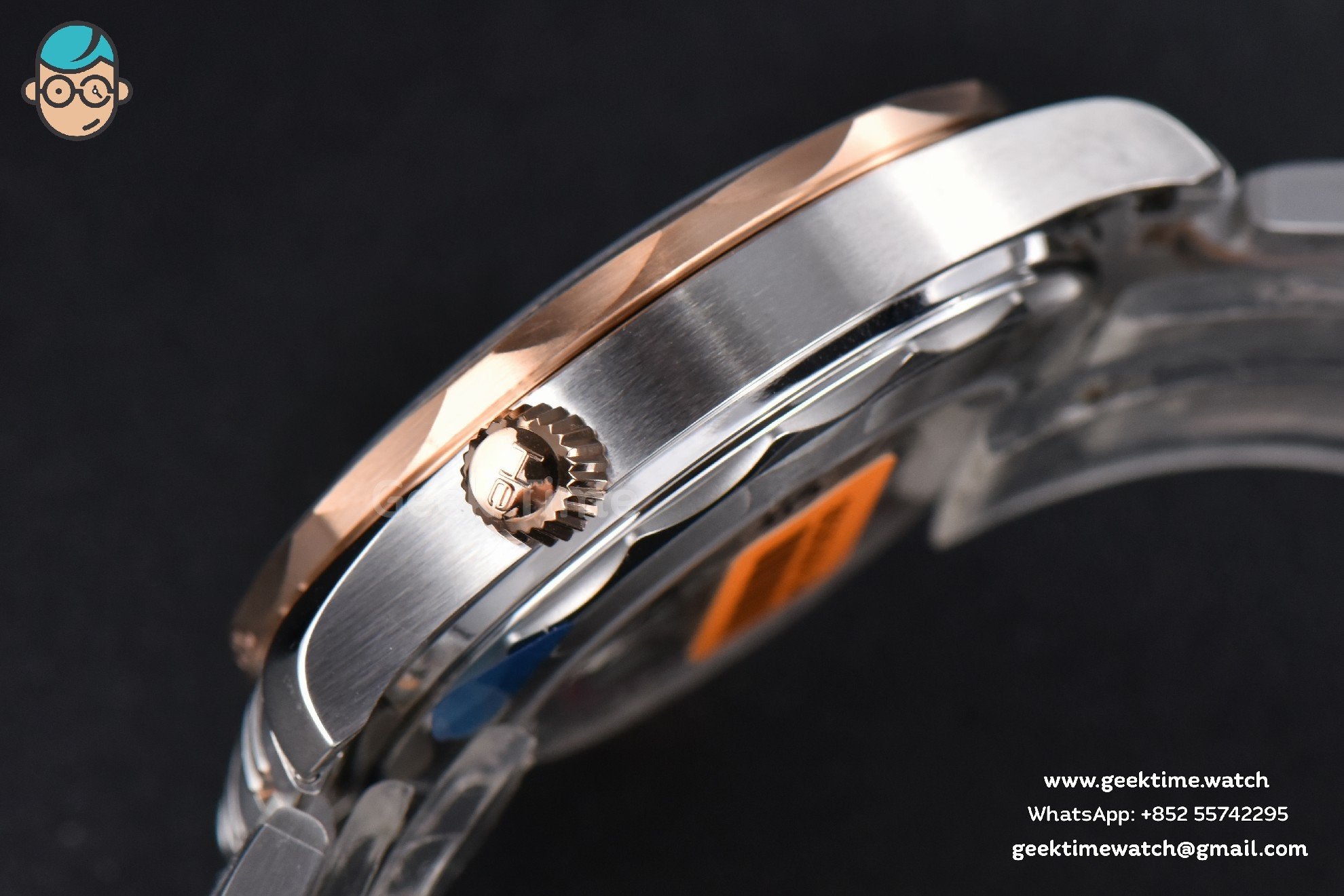 Seamaster Diver RG/SS 300M VSF 42mm quadrante blu bracciale RG/SS A8800 - Image 20