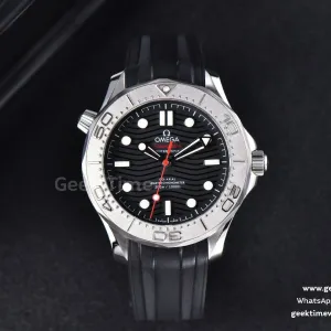 Aqua Terra 150M Master Chronometers VSF 41mm schwarzes Zifferblatt grüner Zeiger SS-Armband A8900