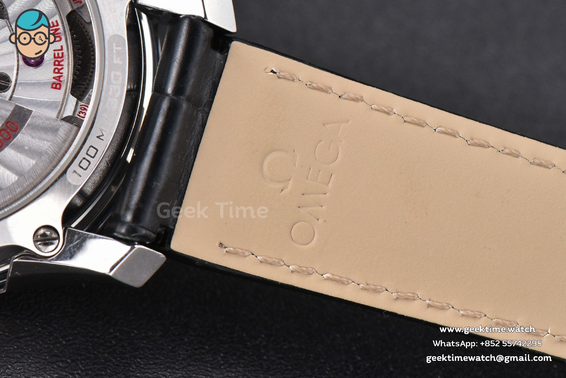 De Ville Hour Vision VSF 41mm White/Silver Dial Black Croco Strap A8500 - Image 17