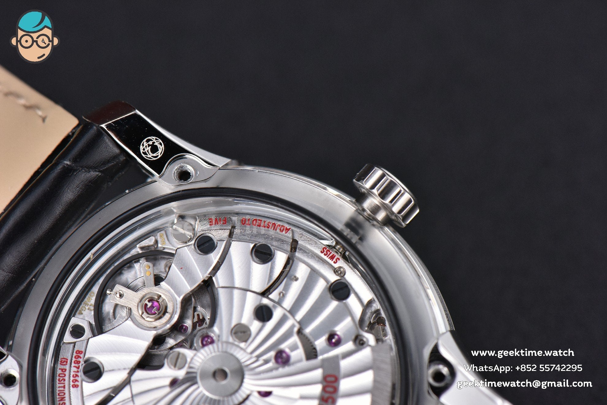 De Ville Hour Vision VSF 41mm Blue/Silver Dial Stick Marker SS Bracelet A8500 - Image 14