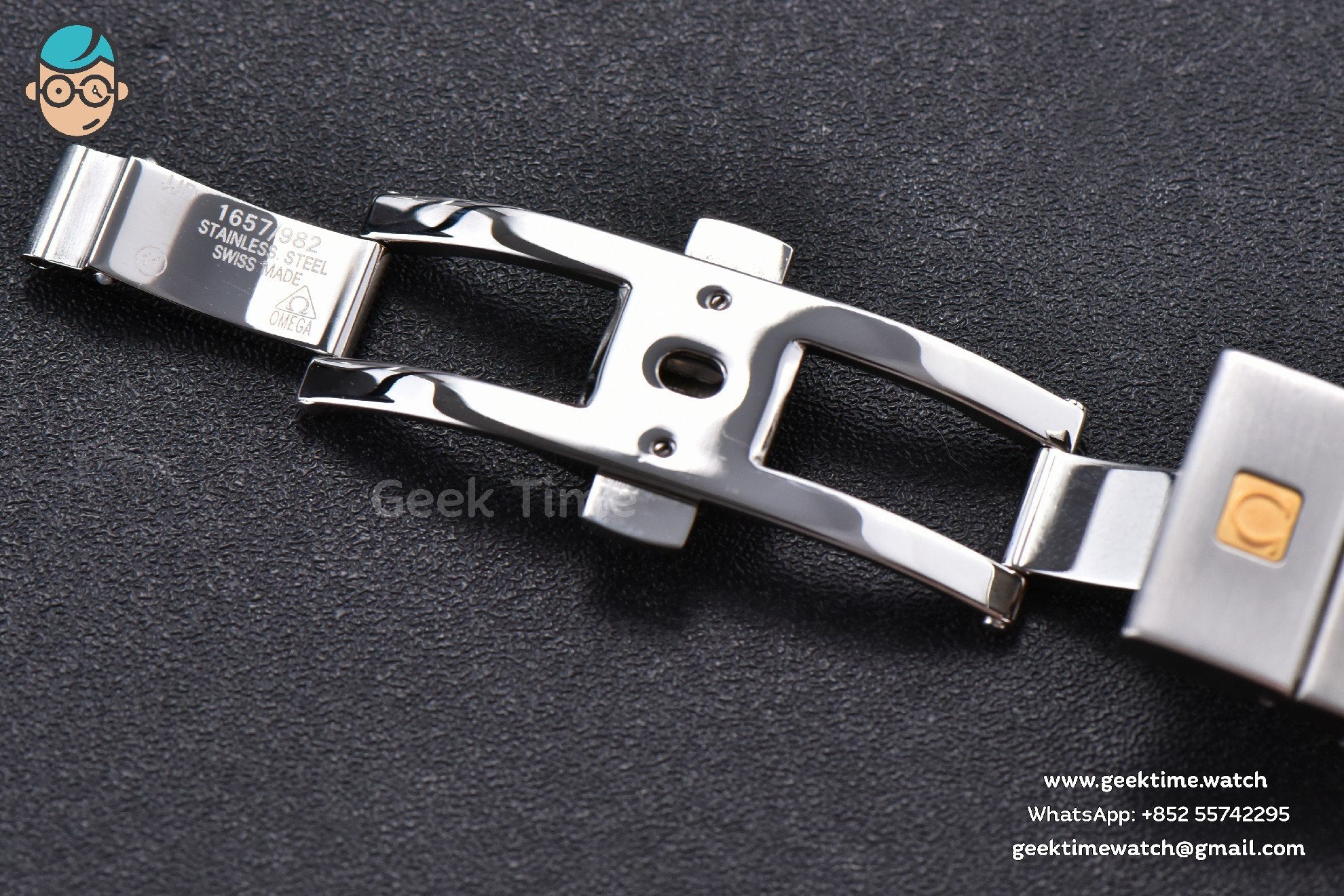 Constellation 38mm SS/RG VSF quadrante grigio texturizzato su bracciale SS A8500 Super Clone - Image 25